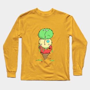 Monster Ice Cream Long Sleeve T-Shirt